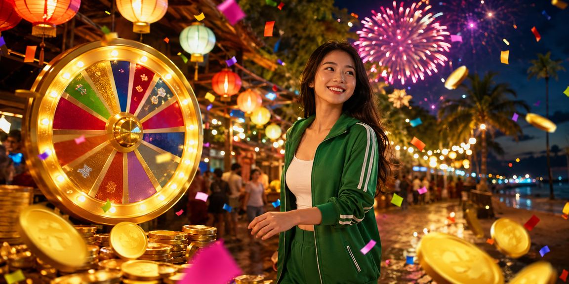 Chợ đêm vòng quay roulette tại Phú Quốc